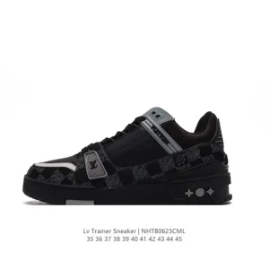 Louis Vuitton Trainer Sneaker Low Top Fashion Luxury Sneakers