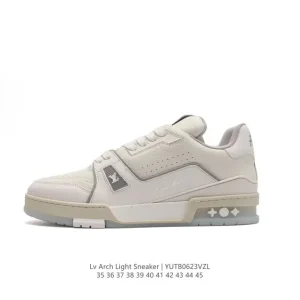 Louis Vuitton Trainer Sneaker Low Top Fashion Luxury Shoes
