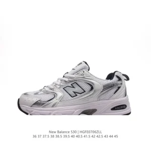 New Balance 530 Vintage Running Shoe in Silver for Men and Women