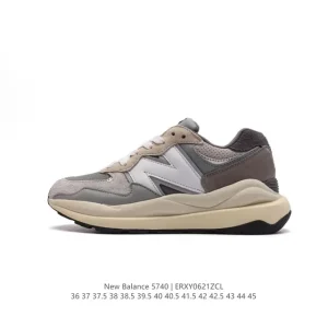 New Balance 5740 Men Women Vintage Leather Sneakers Thick Sole Comfort Shoes