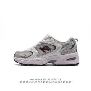 New Balance 530 Vintage Running Shoe for Men and Women in Silver