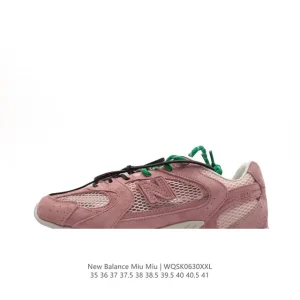 Miu Miu x New Balance 530 SL Women's Retro Running Shoes Brown Suede
