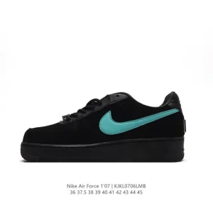 Nike Air Force 1 '07 Low White Leather Casual Sneakers
