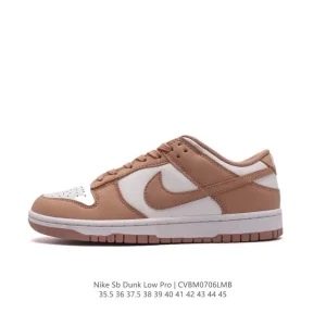 Nike SB Dunk Low Pro DD1503-118 Vintage Leather Skate Shoes
