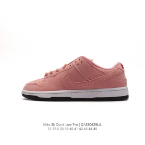 Nike SB Dunk Low Pro BQ6817-600 Vintage Skateboarding Shoes for Men and Women