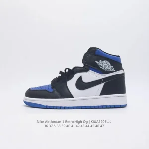 Jordan Air Retro High OG Leather Basketball Shoes Vintage Style