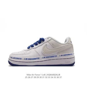 Nike Air Force 1 07 Low Kids Shoes with Air Cushioning