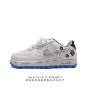 Nike Air Force 1 '07 Low Kids Shoes White Leather