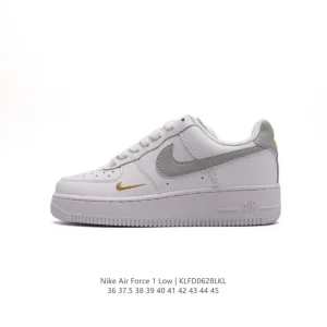 Nike Air Force 1 '07 Low White Gum Sole Casual Sneakers