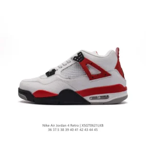 Nike Air Jordan 4 Retro OG Black Cement Men's Basketball Shoes