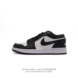 Jordan AJ1 Low Retro Classic Leather Sneakers