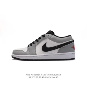 Jordan AJ1 Low Retro Basketball Shoes with Air Cushion