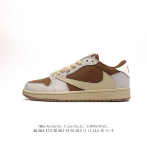 Jordan 1 Low OG SP Military Blue Reverse Swoosh LV Collaboration
