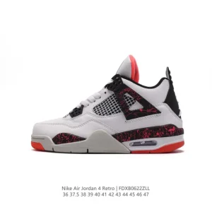 Nike Air Jordan 4 Retro OG CT8527-016 Black Cement Men's Basketball Shoes