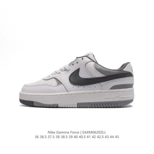 Nike Gamma Force Low Top Sneakers with Leather and Synthetic Materials