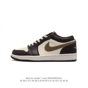 Jordan Air Jordan 1 Low Retro Classic Leather Sneakers