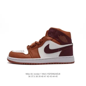 Nike Air Jordan 1 Mid Men's Women's Basketball Shoes