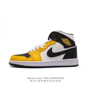 Nike Air Jordan 1 Mid Men's Women's Basketball Shoes