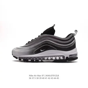 Nike Air Max 97 Low Top Running Shoes with Visible Air Cushion