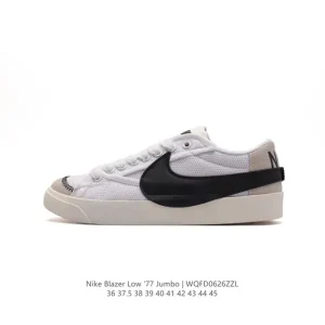 Nike Blazer Low '77 Jumbo Vintage Sneakers with Wide Laces