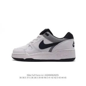 Nike Full Force Low Retro Leather Basketball Shoes Vintage Style