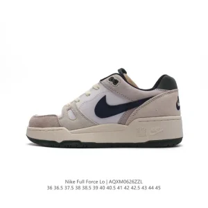 Nike Full Force Low Leather Vintage Basketball Sneakers