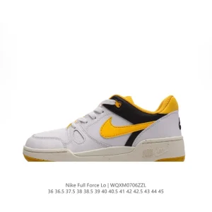Nike Full Force Low Retro Leather Basketball Sneakers