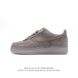 Nike Air Force 1 '07 Low White Leather Casual Sneakers