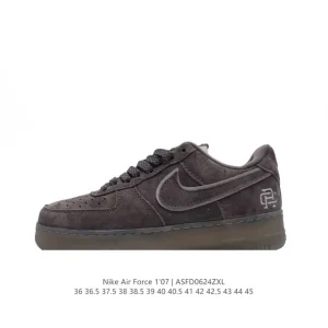 Nike Air Force 1 07 Low White Leather Casual Sneakers for Men and Women
