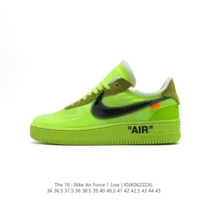Nike Air Force 1 07 Low White Leather Casual Sneakers