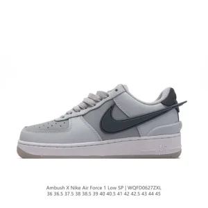 Nike Air Force 1 Ambush Low SP Leather Casual Sneakers