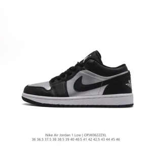 Air Jordan 1 Low Retro Classic Leather Basketball Shoes