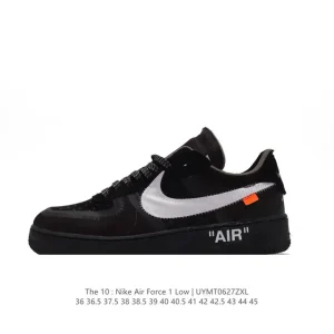 Nike OFF-WHITE x Air Force 1 OW Collaboration Chunky Sole Sneakers