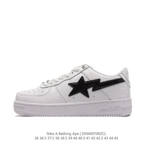 BAPE x Nike Air Force 1 Sta Low Camo Sneakers for Men and Women