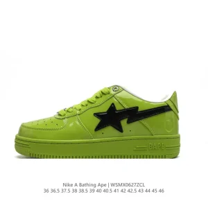 BAPE x Nike Air Force 1 Low Camo Sneakers for Men and Women
