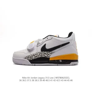 Jordan Legacy 312 Low Men's Basketball Shoes with Air Cushion