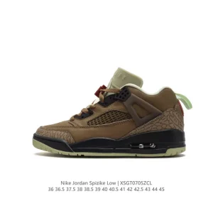 Jordan Spizike Low Houston Oilers Inspired Low Top Basketball Shoes