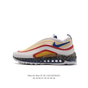 Nike Air Max 97 Futura Leather Mesh Deconstructed Running Shoes