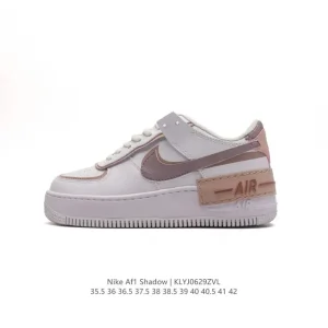 Nike Air Force 1 Shadow Low Top Skateboard Shoes with Chunky Sole