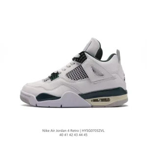 Jordan Air 4 Retro OG White Cement Men's Basketball Shoes