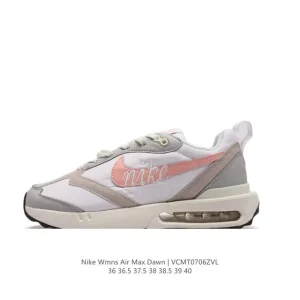 Nike Air Max Dawn Vintage Style Low Top Air Cushion Running Shoes