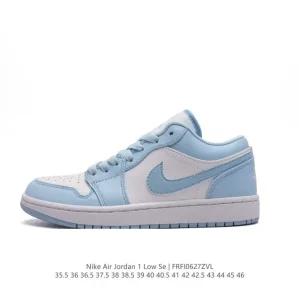 Air Jordan 1 Low Retro Classic Leather Basketball Shoes