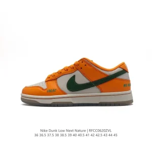 Nike Dunk Low Retro Sneakers Vintage Leather Shoes