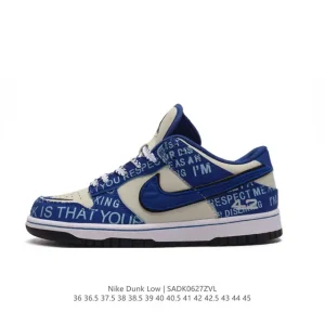 Nike Dunk Low Jackie Robinson 75th Anniversary MLB Dodgers Edition Sneakers