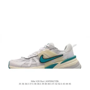 Nike V2K Run Retro Running Shoe with Cushioning and Stability