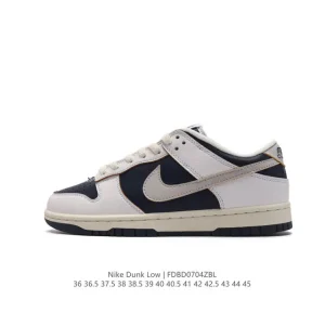 Nike SB Dunk Low Pro Vintage Leather Skate Shoes for Men and Women