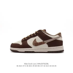 Nike SB Dunk Low Pro FV3653 Vintage Leather Skate Shoes for Men and Women