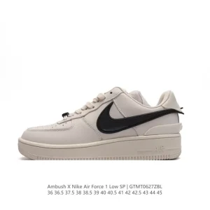 Nike Air Force 1 Ambush Low SP Leather Sneakers