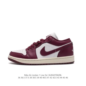 Jordan AJ1 Low Retro Classic Leather Basketball Shoes