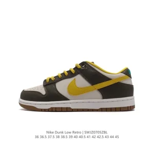 Nike SB Dunk Low Zoom Air Skateboarding Shoes with Padded Tongue